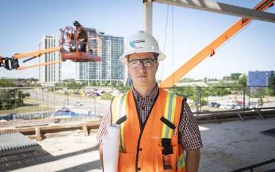 Construction Photography in Mississauga for Pomerleau