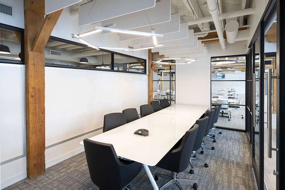 Board room with windows. © robert lowdon
