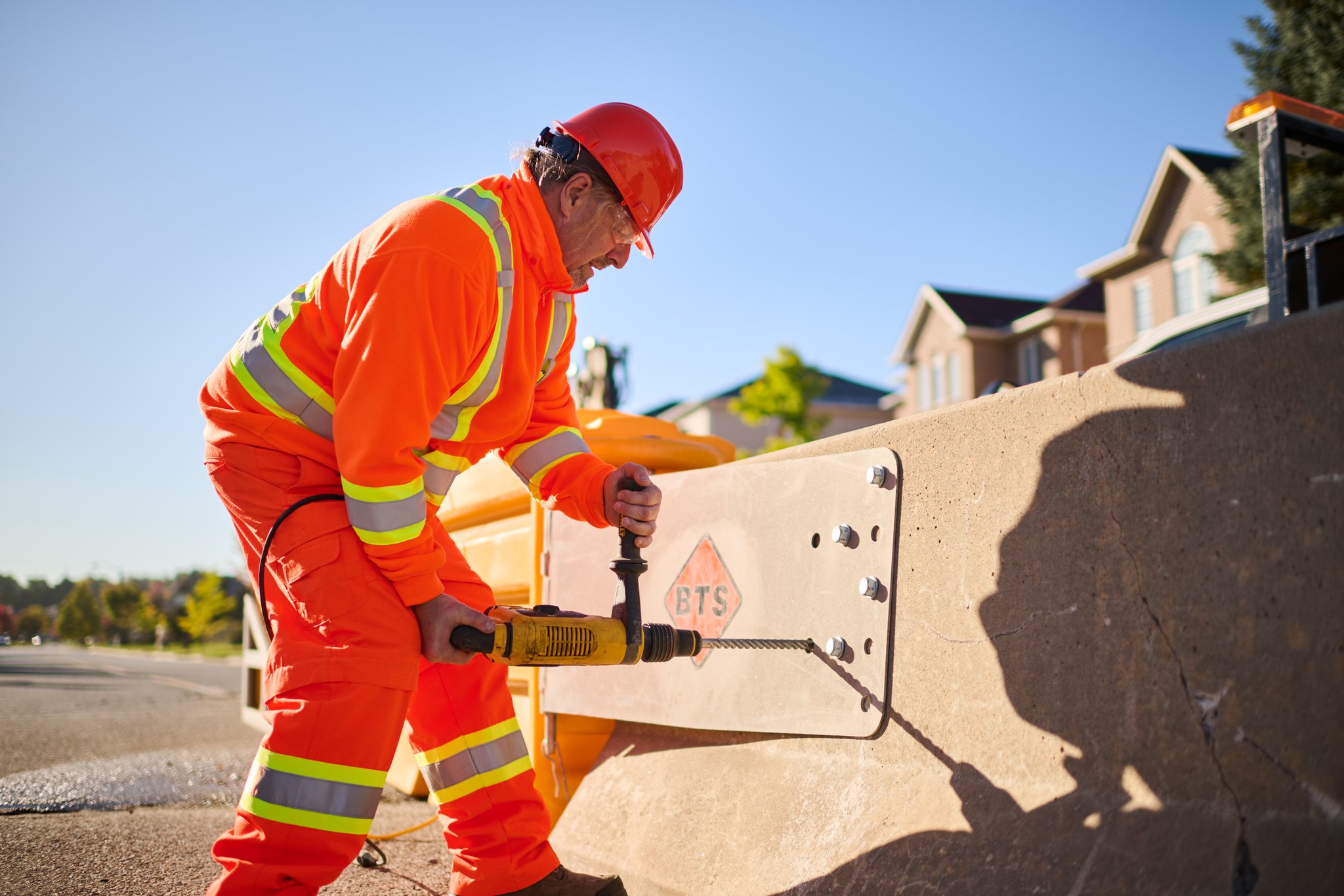 Case Study: Industrial Marketing Photography For Barricade Traffic Services Inc. - Bts Robert Lowdon Photography Rlp5864 Copy The following is a case study about an industrial marketing photography project we completed for barricade traffic services inc. , a leader in traffic management products and services in the gta and surrounding areas. The purpose of the project was to tell the story of the company by providing genuine high-quality images of actual bts work sites, as well as capture their team members in action.