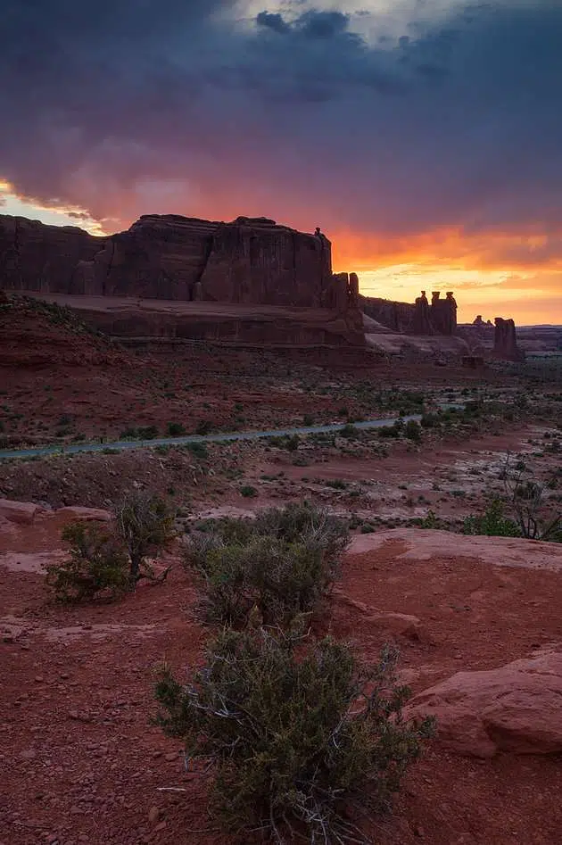 Blog - Img 624F9455D0Cbe Arches national park at sunset