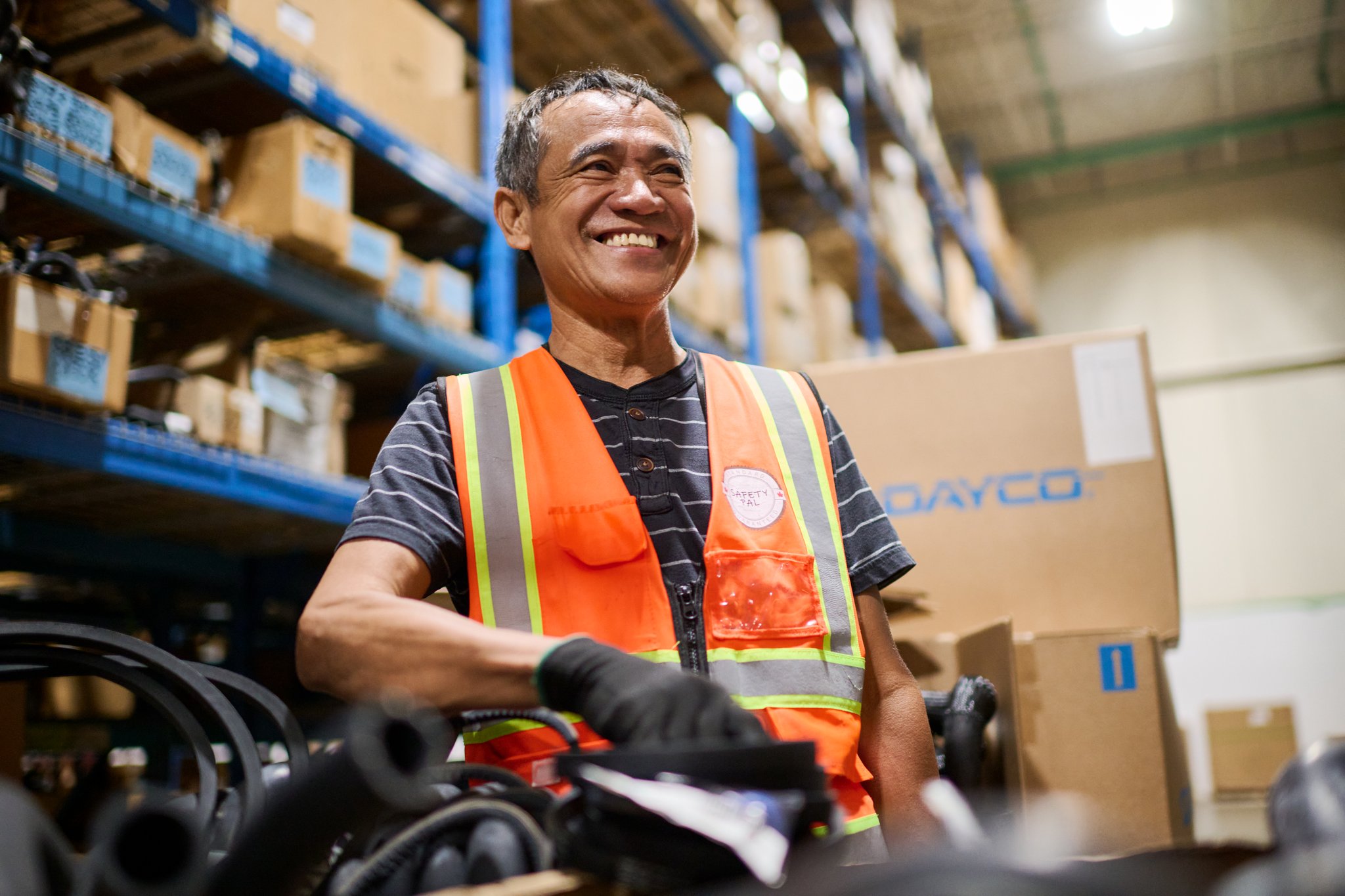 logistics and warehousing photography for JD Smith