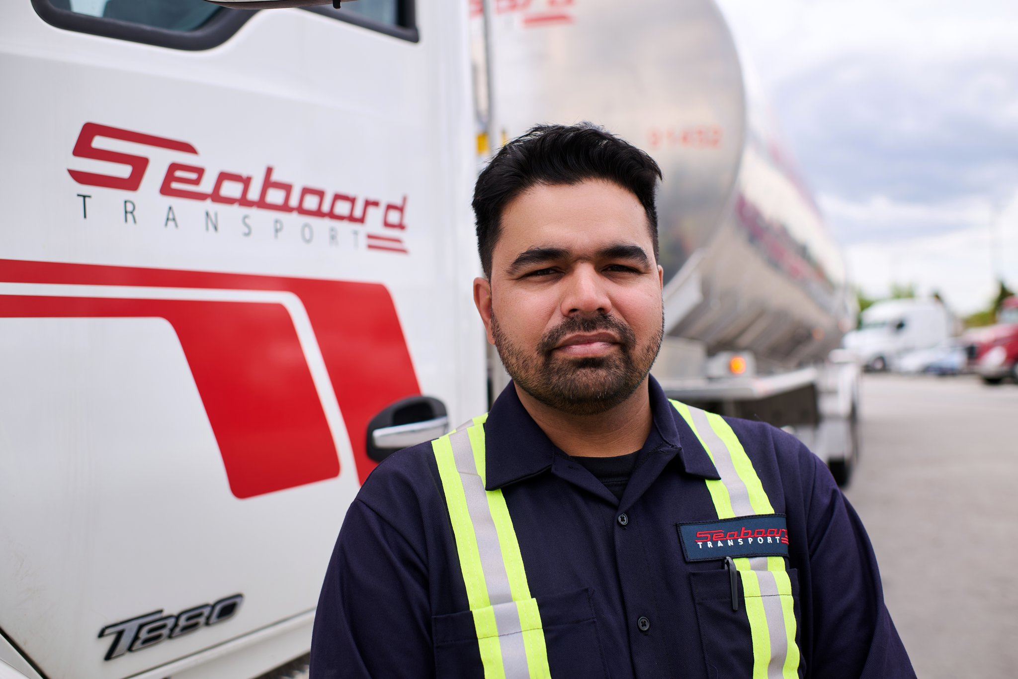 Industrial transportation photography at seaboard transport