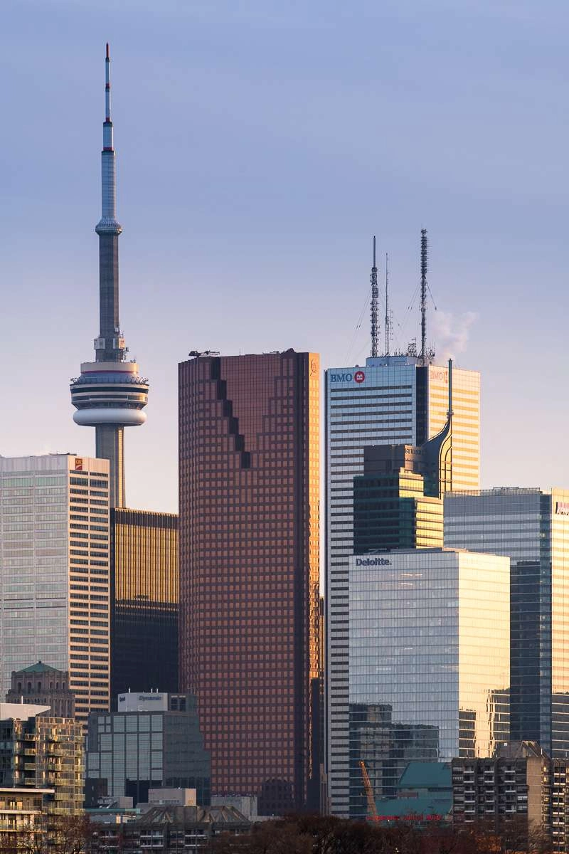 The density of toronto’s skyline. © robert lowdon